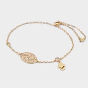 Eyese gold tone bracelet from Aldo